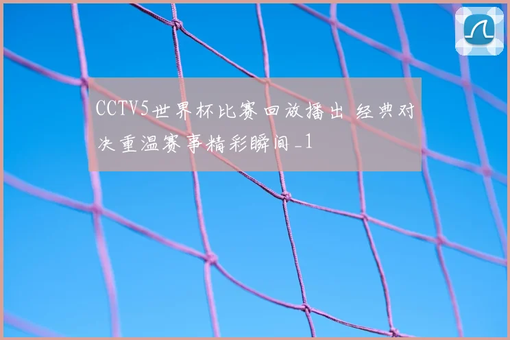 CCTV5世界杯比赛回放播出 经典对决重温赛事精彩瞬间_1